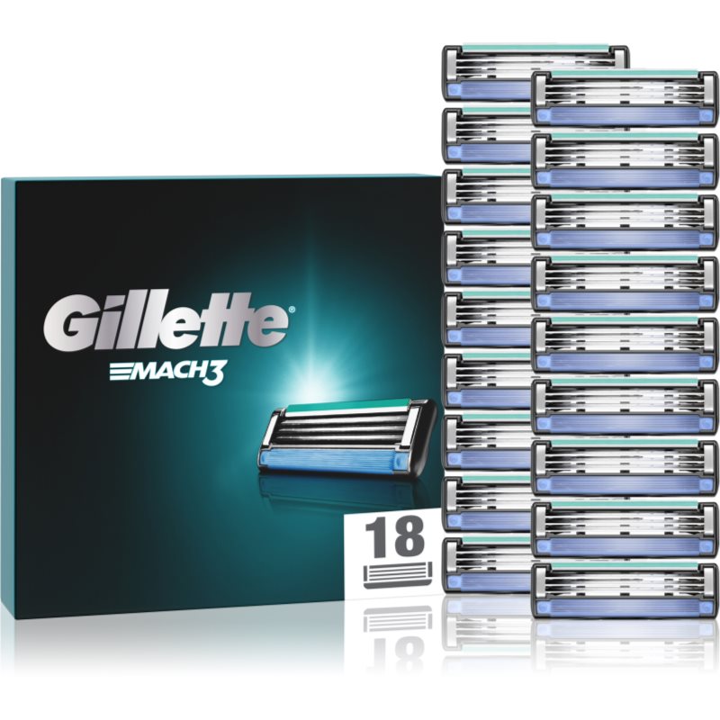 Gillette Mach3 Резервни остриета 18 бр.