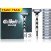 Gillette Mach3 самобръсначка + резервни остриета 12 бр.