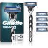 Gillette Mach3 самобръсначка + резервни остриета 5 бр.