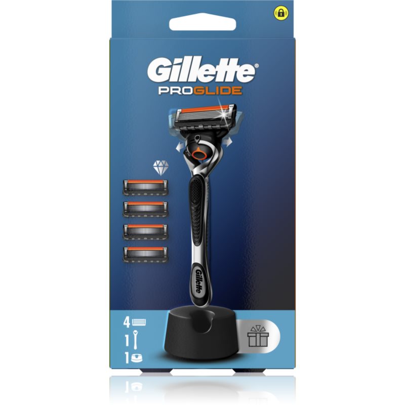 Gillette ProGlide самобръсначка с поставка + резервни ножчета 4 бр.