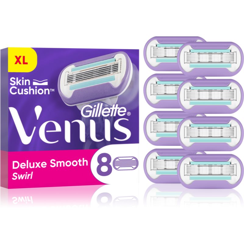 Gillette Venus Deluxe Smooth Swirl Резервни остриета 8 бр. на ниска цена