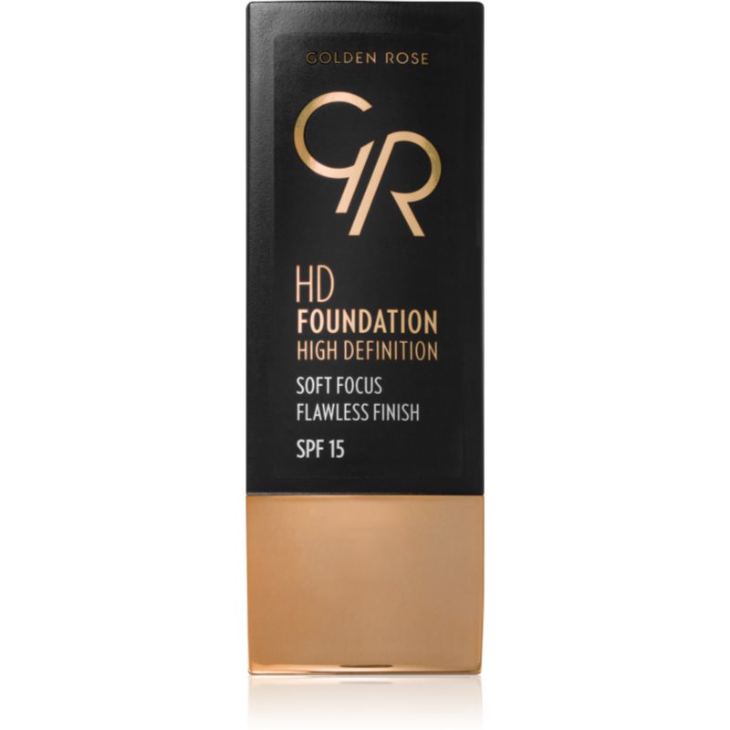 Golden Rose High Definition хидратиращ фон дьо тен SPF 15 цвят 102 Ivory 30 мл.