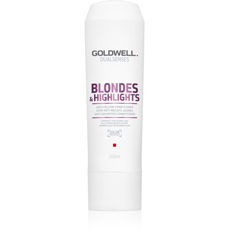Goldwell Dualsenses Blondes & Highlights балсам за руса коса неутрализиращ жълтеникавите оттенъци 200 мл.