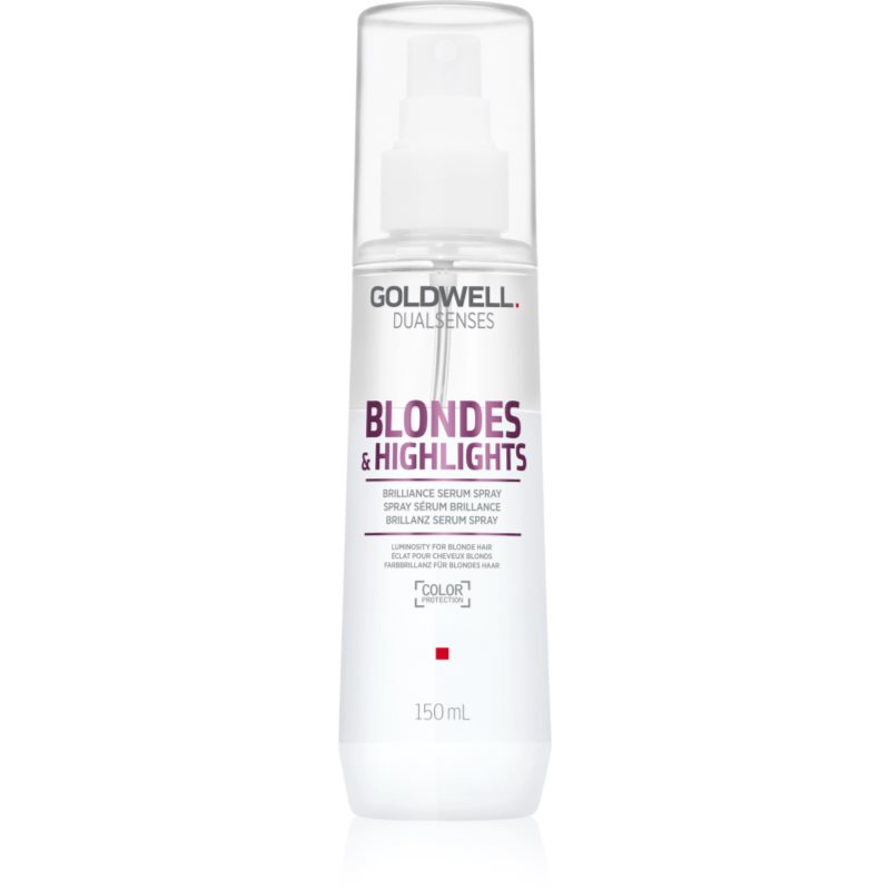Goldwell Dualsenses Blondes & Highlights серум без отмиване в спрей за блонд коса и коса с кичури 150 мл.