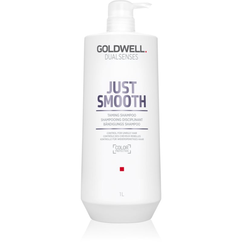 Goldwell Dualsenses Just Smooth изглаждащ шампоан за непокорна коса 1000 мл.