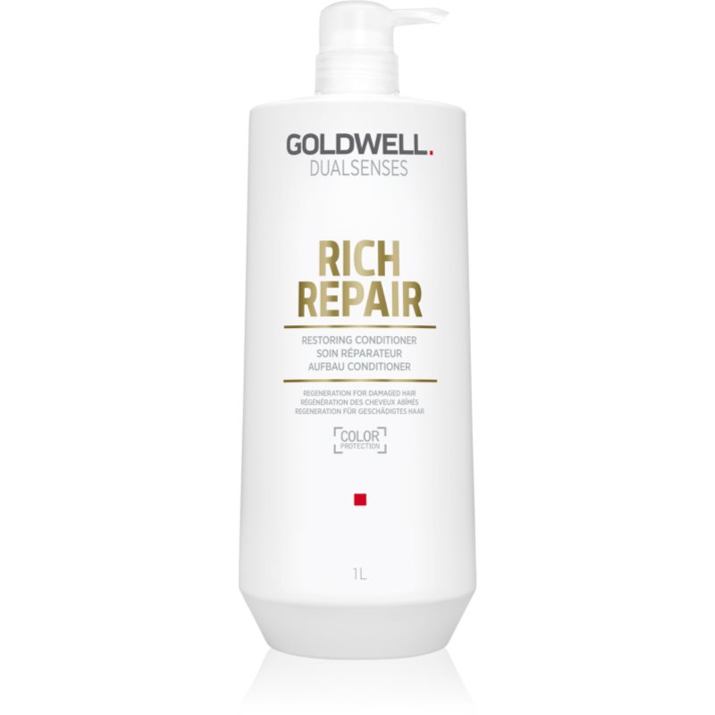 Goldwell Dualsenses Rich Repair възстановяващ балсам за суха и увредена коса 1000 мл.