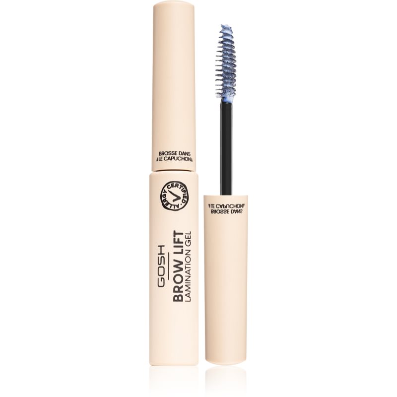 Gosh Brow Lift гел за вежди с четка 2 в 1 цвят 001 6 мл.