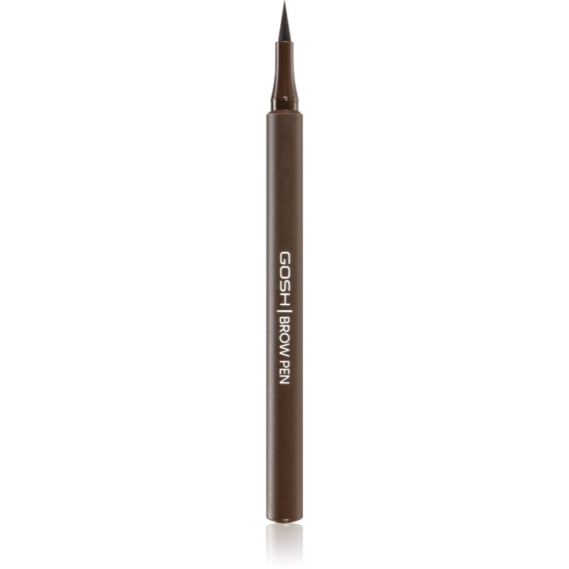 Gosh Brow Pen маркер за вежди цвят Dark Brown 1