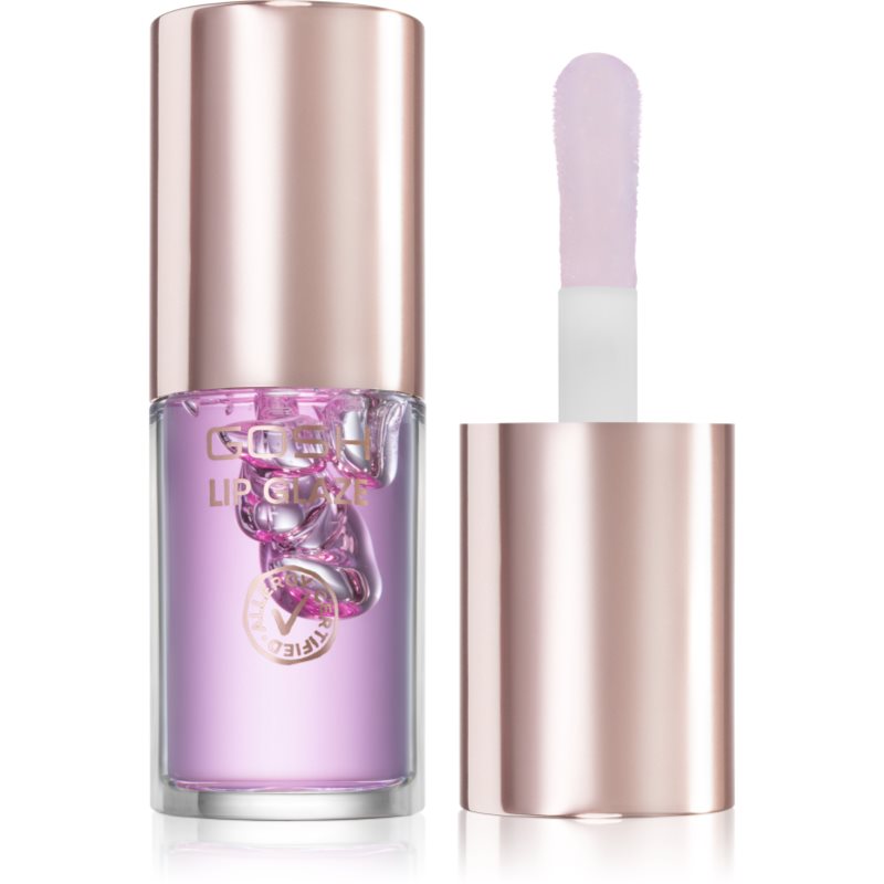 Gosh Lip Glaze блясък за устни цвят 001 Shocking Pink 5