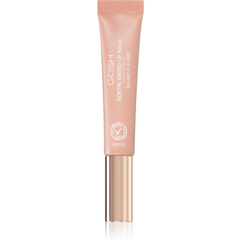 Gosh Soft`n Tinted тониращ балсам за устни SPF 15 цвят Nougat 8 мл.