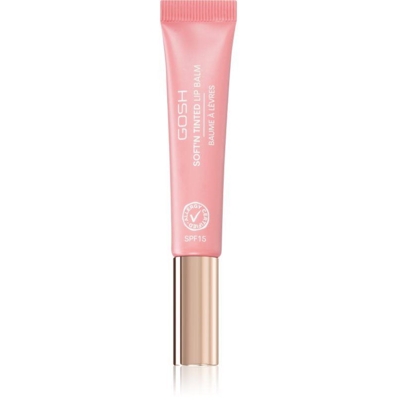 Gosh Soft`n Tinted тониращ балсам за устни SPF 15 цвят Nude 8 мл.