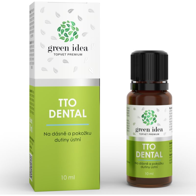 Green Idea TTO DENTAL билков препарат за венците и кожата на устата 10 мл.