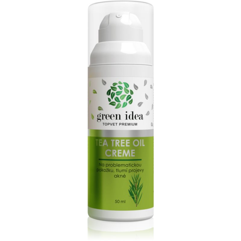 Green Idea Tea Tree Oil Creme регенериращ дневен крем за проблемна кожа