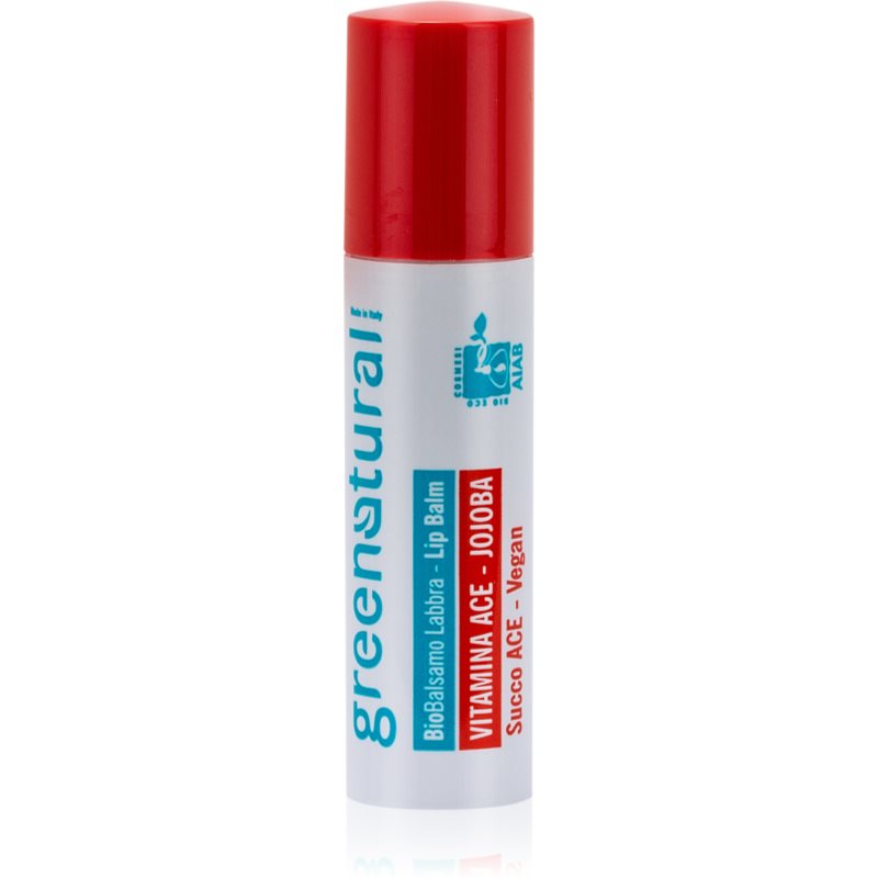Greenatural Lip Balm балсам за устни с витамини A