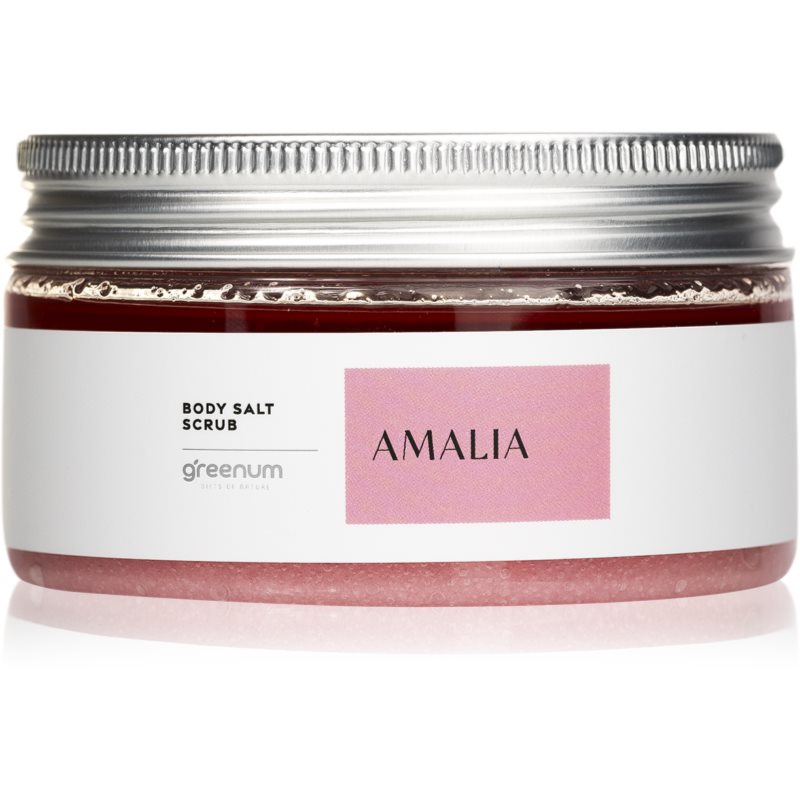 Greenum Salt Scrub скраб със сол за тяло с аромат Amalia 320 гр.