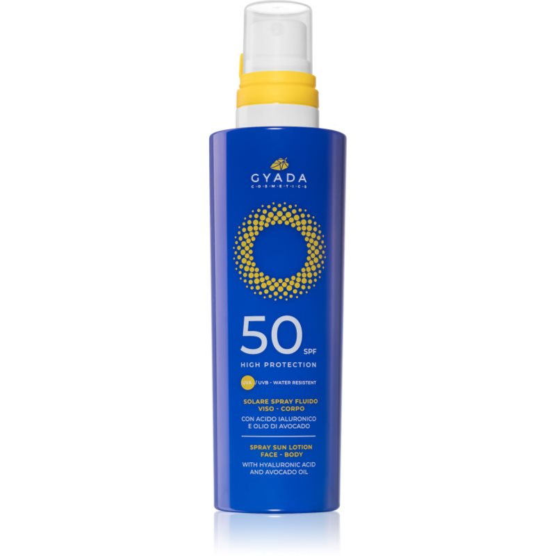 Gyada Cosmetics Solar защитен крем за лице и тяло SPF 50 I. 200 мл.