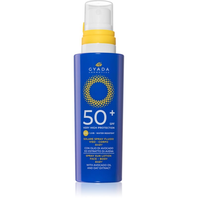Gyada Cosmetics Solar защитен крем за лице и тяло за деца SPF 50+ 150 мл.