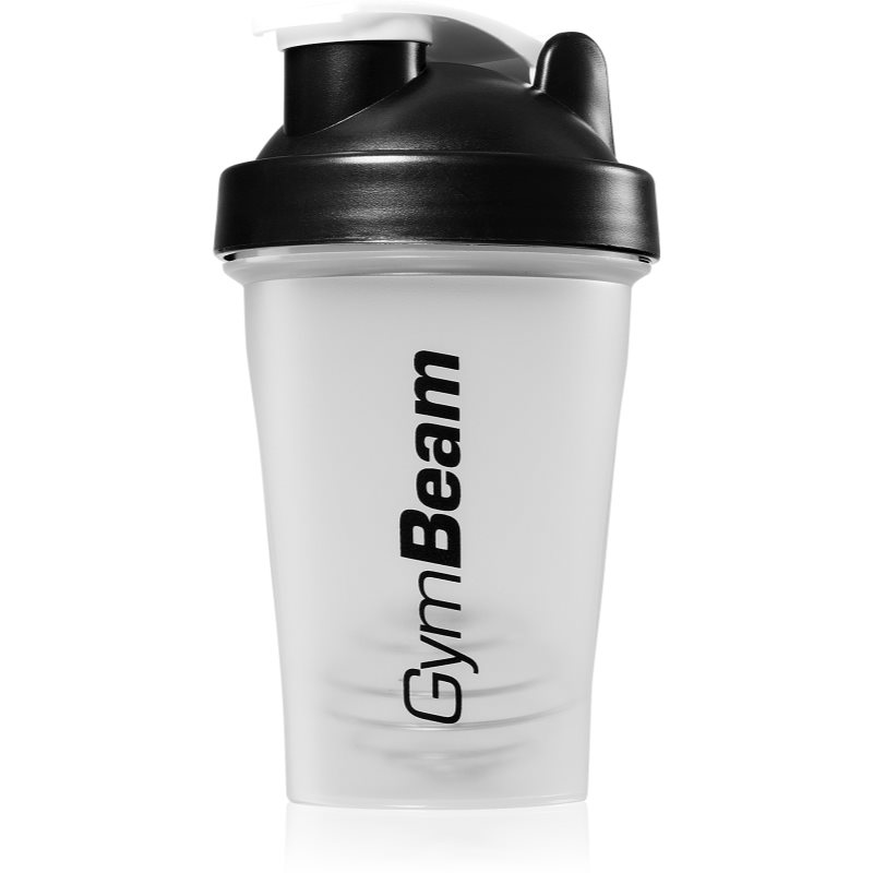 GymBeam Blend Bottle спортен шейкър боя Transparent & Black 400 мл.