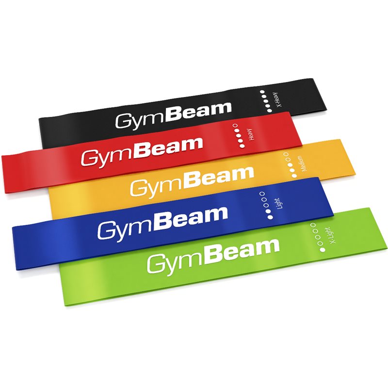 GymBeam Resistance Band Set комплект ластици за разтягане