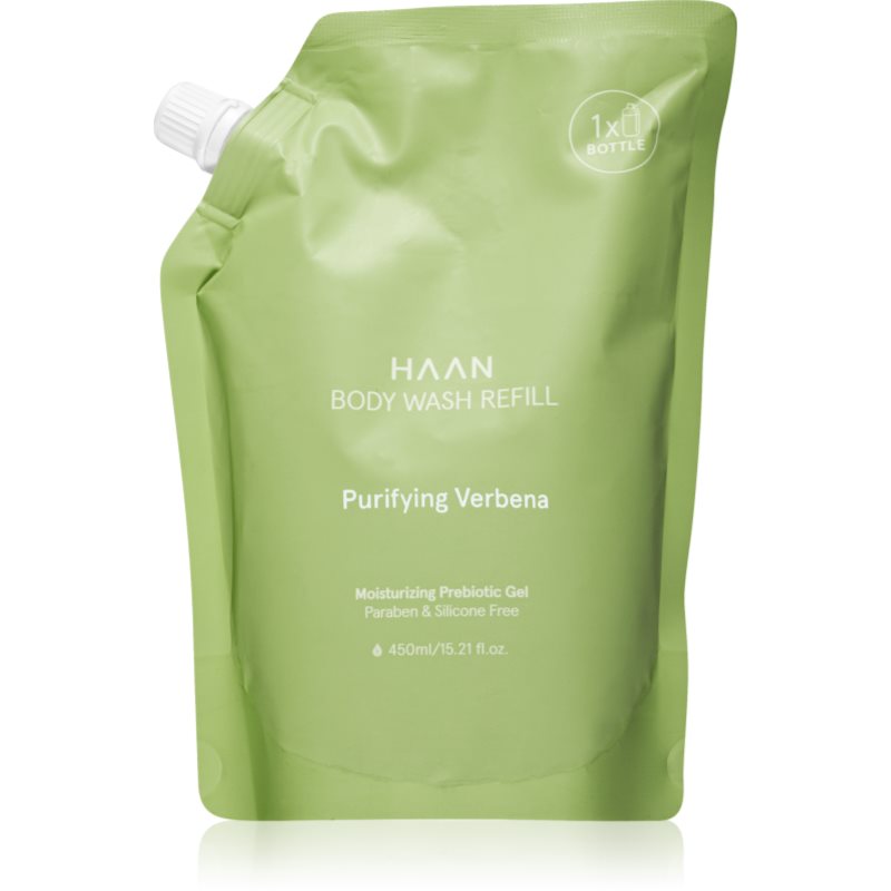 HAAN Body Wash Purifying Verbena почистващ душ гел пълнител 450 мл.