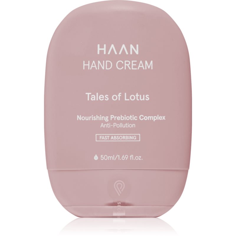 HAAN Hand Care Hand Cream бързоабсорбиращ крем за ръце с пребиотици Tales of Lotus 50 мл.