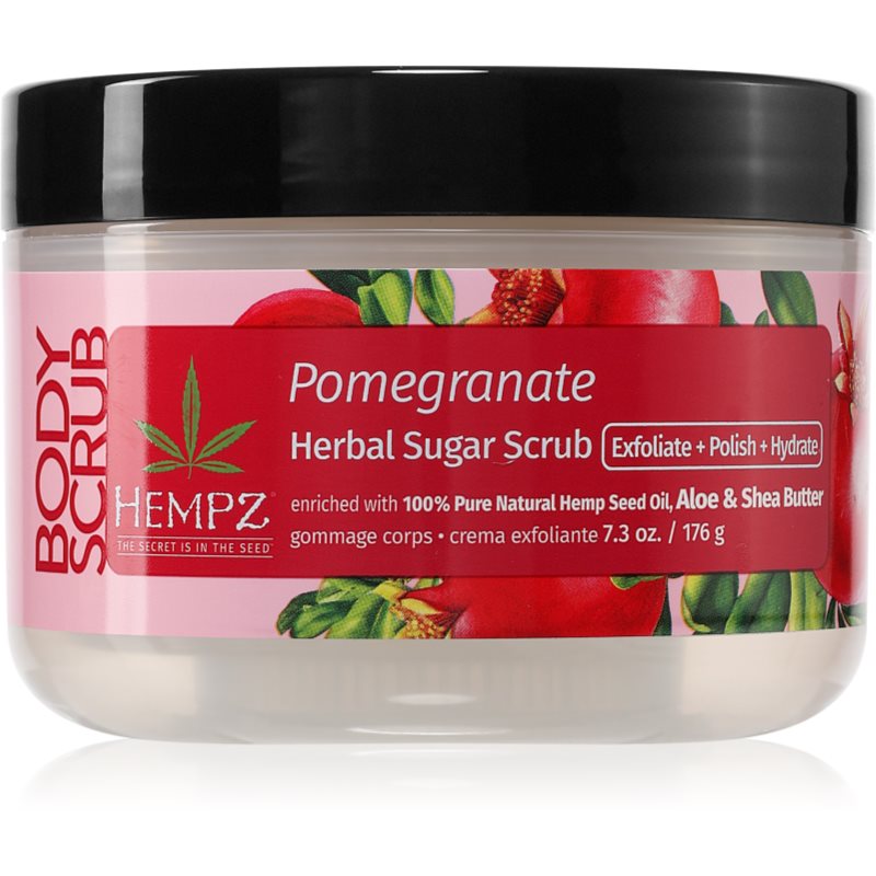 HEMPZ Pomegranate пилинг за тяло 176 гр. на ниска цена