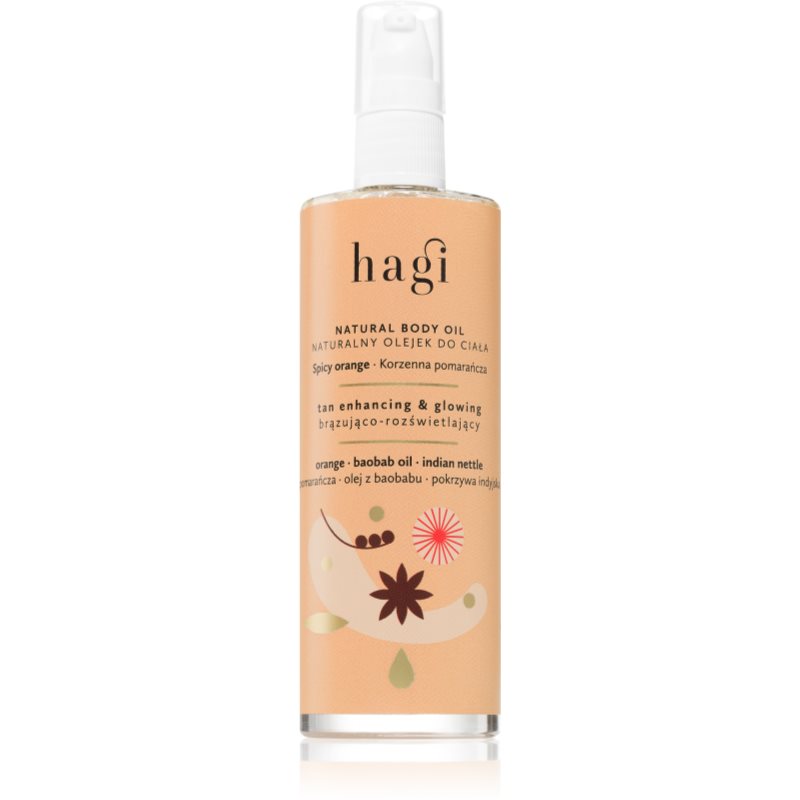 Hagi Spicy Orange олио за тяло с автобронзиращ ефект 100 мл.