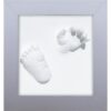 Happy Hands 3D DeLuxe комплект за отпечатъци на бебето White 23x23 см