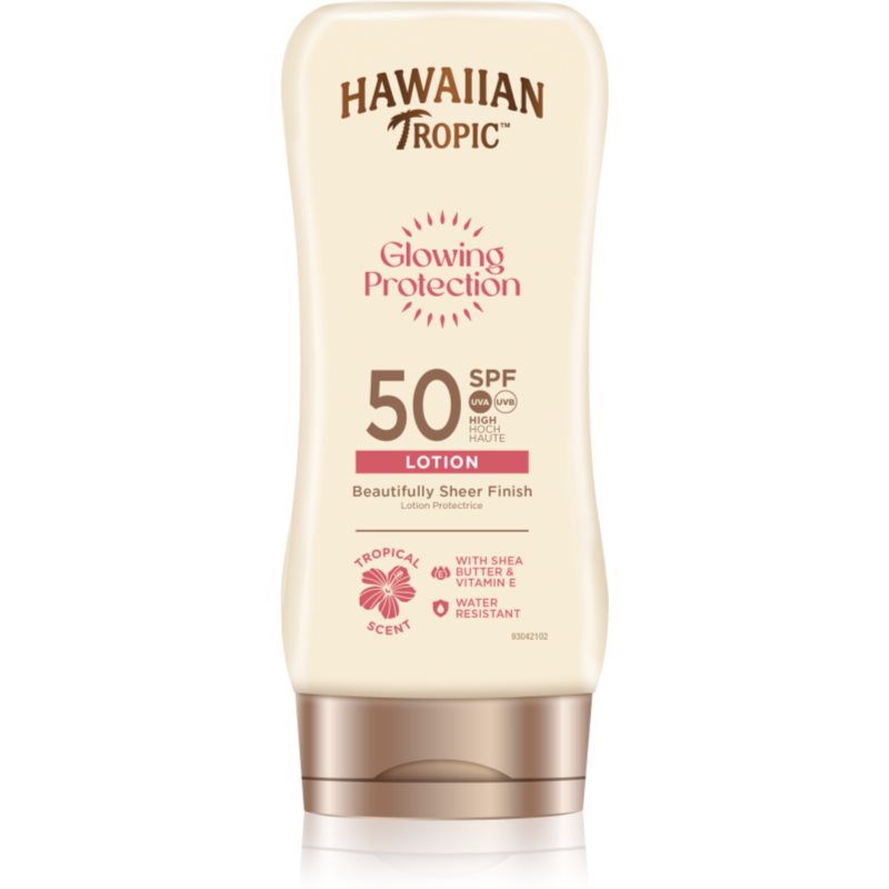 Hawaiian Tropic Glowing Protection Lotion крем за тен SPF 50+ 180 мл. на ниска цена