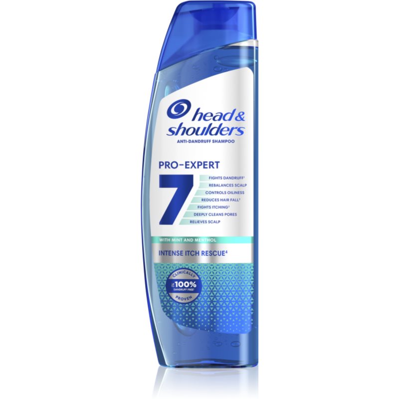 Head & Shoulders Pro-Expert 7 Intense Itch Rescue шампоан против пърхот и сърбеж 250 мл.
