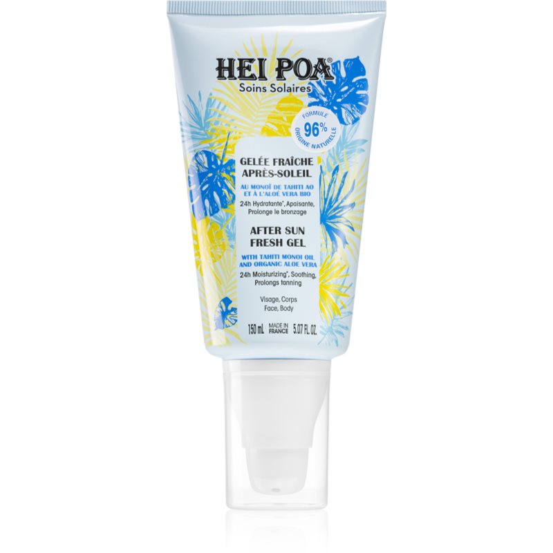 Hei Poa After Sun Monoi & Aloe Vera успокояващ гел след слънчеви бани 150 мл.