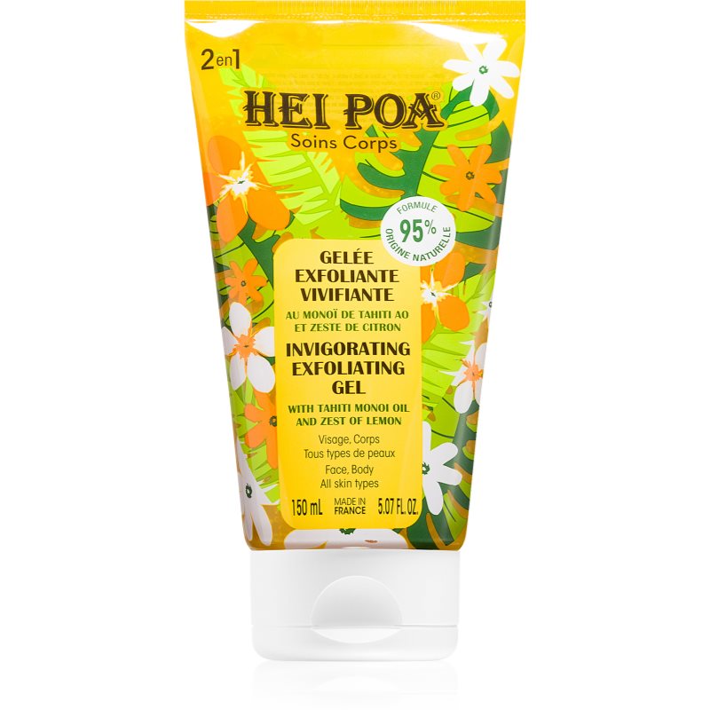 Hei Poa Tahiti Monoi Oil Zest of Lemon ексфолиращ гел 150 мл.