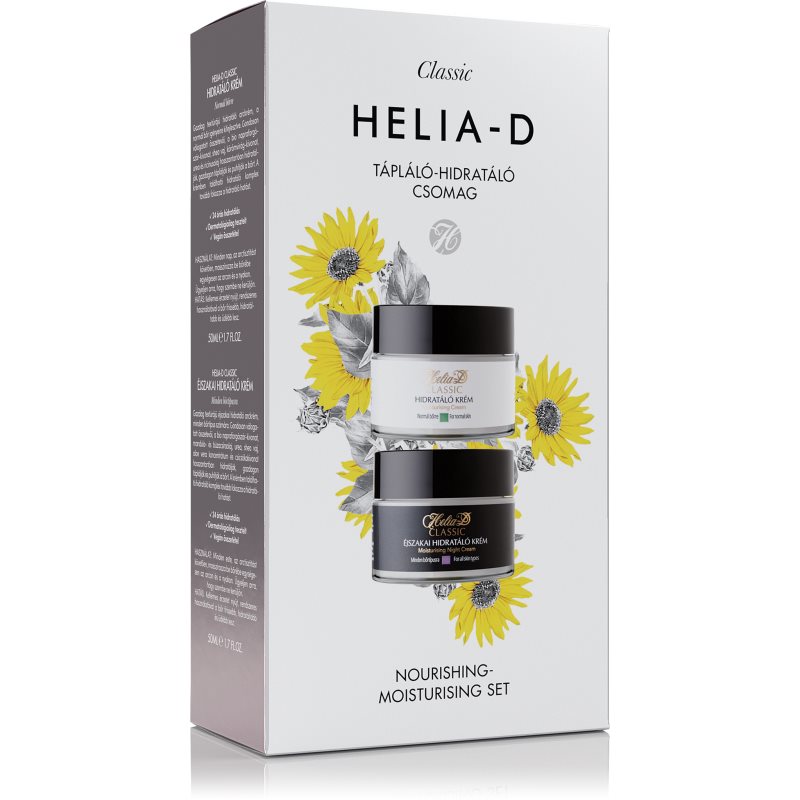 Helia-D Classic подаръчен комплект за подхранване и хидратация