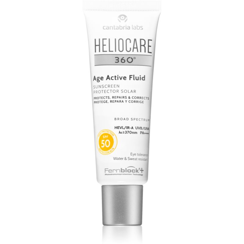 Heliocare 360° Age Active Fluid лосион за слънце анти стареене SPF 50+ 50 мл.