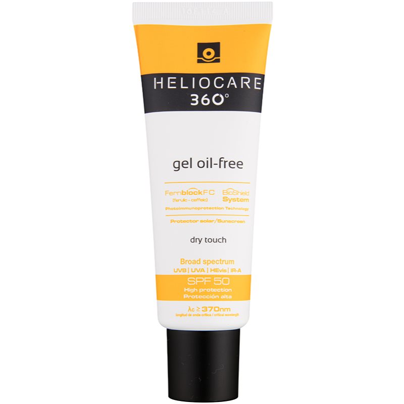 Heliocare 360° Gel Oil-Free гел за слънчеви бани SPF 50 50 мл.