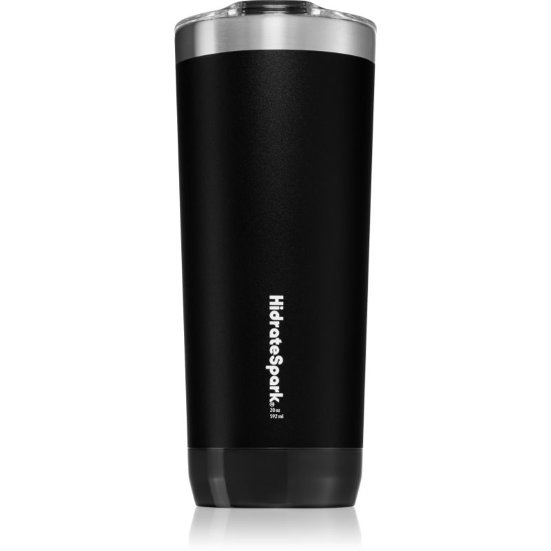 HidrateSpark PRO Tumbler смарт термос със сламка боя Black 592 мл.
