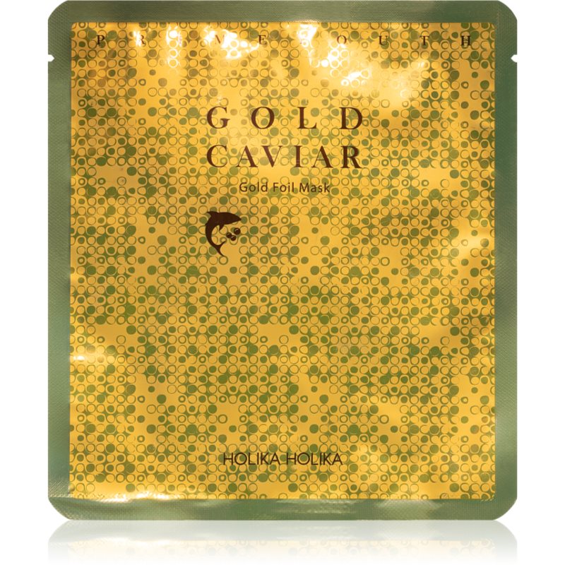 Holika Holika Prime Youth Gold Caviar хидратираща маска с хайвер със злато 25 гр.