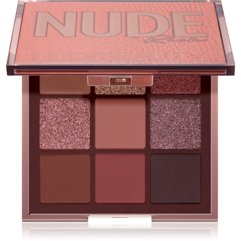 Huda Beauty Nude Obsessions палитра сенки за очи цвят Nude Rich 34 гр.