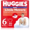 Huggies Little Movers Pants еднократни пелени гащички 15-25 kg 30 бр.