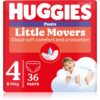 Huggies Little Movers Pants еднократни пелени гащички 9-14 kg 36 бр.