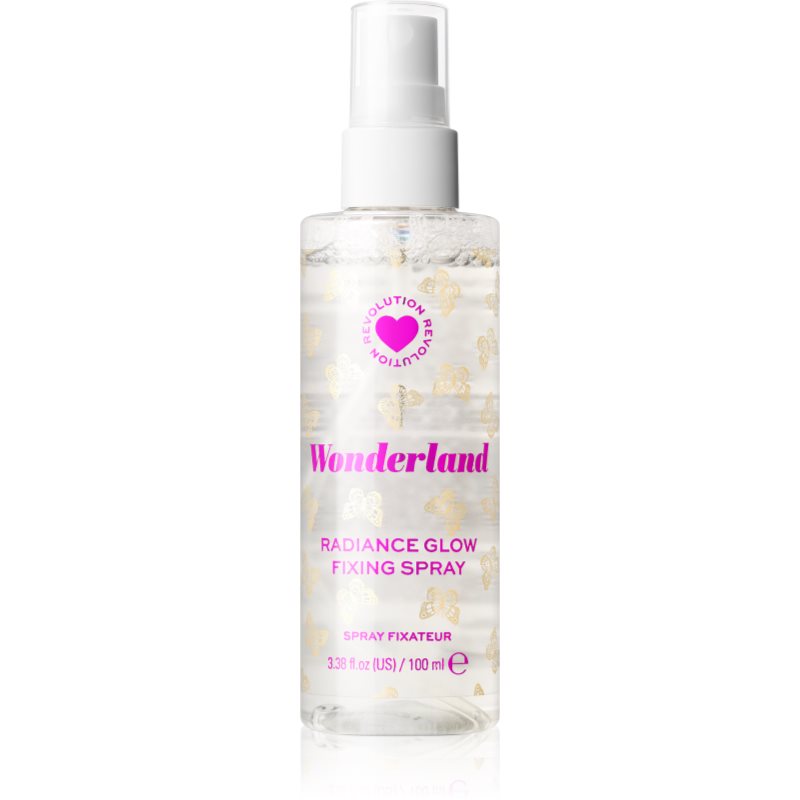 I Heart Revolution Butterfly озаряващ фиксиращ спрей с блясък с аромат Sweet and Floral 100 мл.