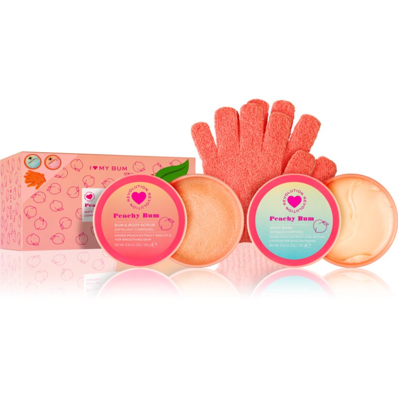I Heart Revolution Peachy Bum подаръчен комплект за седалище и бедра