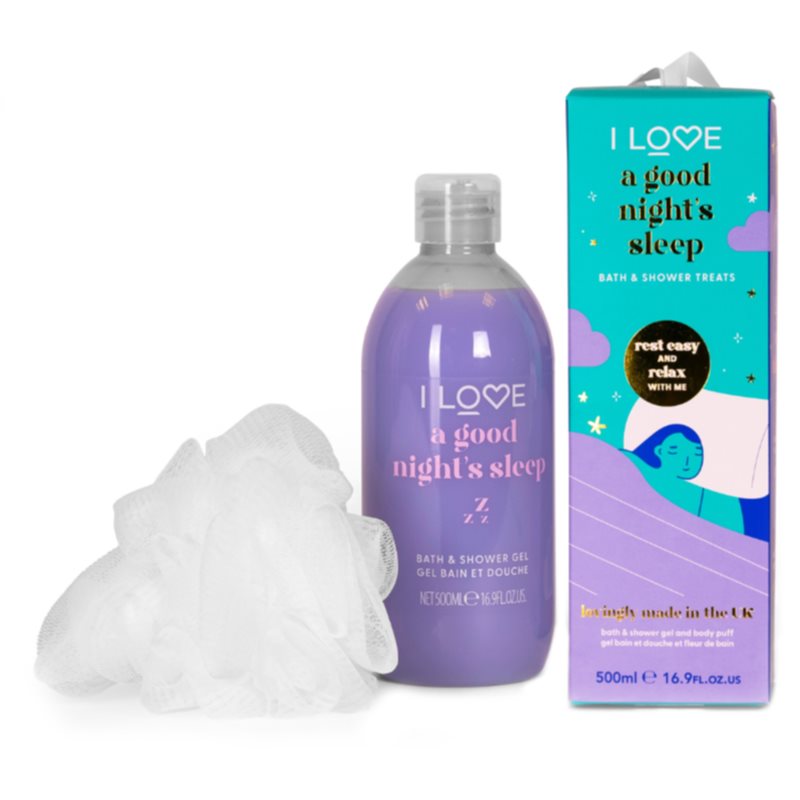 I love... Bathtime Treats A Good Night's Sleep подаръчен комплект под душа на ниска цена