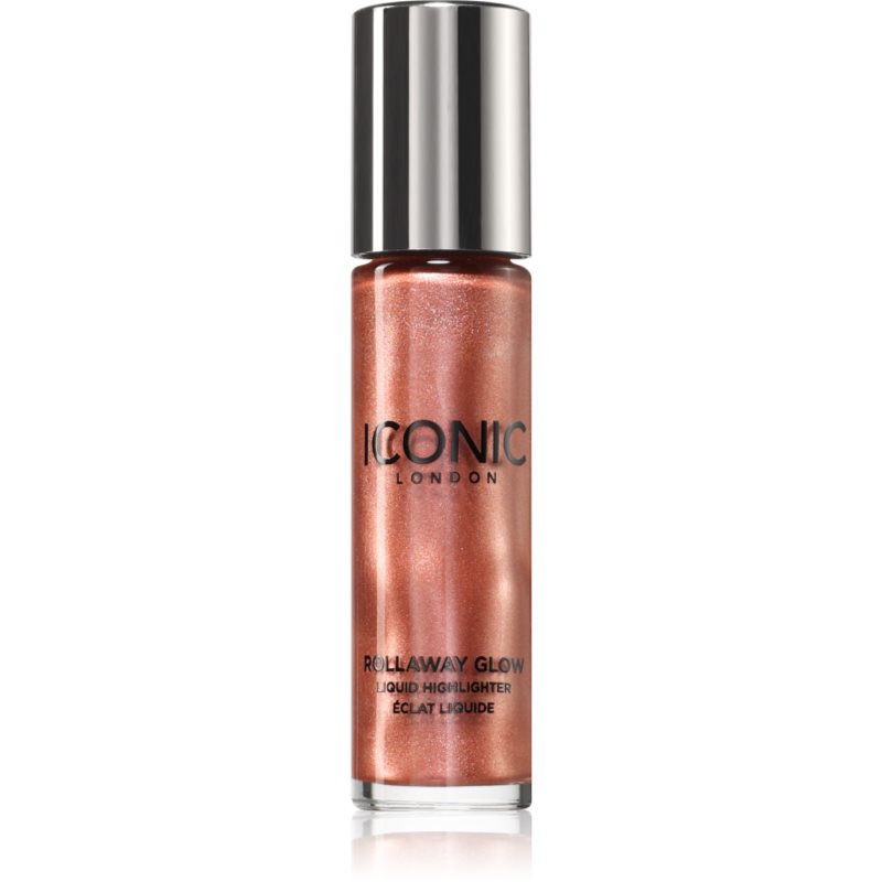 ICONIC London Rollaway Glow течен хайлайтър цвят Rose Potion 8 мл.