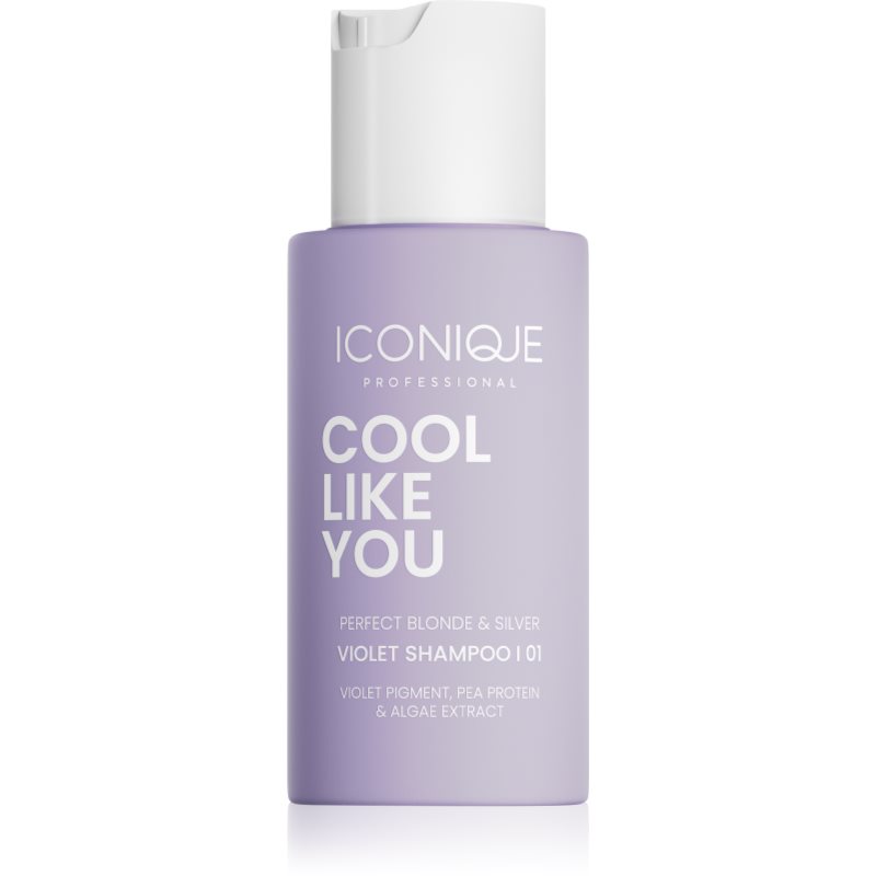 ICONIQUE Professional COOL LIKE YOU Perfect Blonde & Silver Violet шампоан