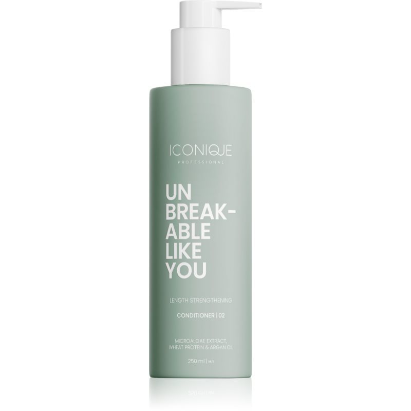 ICONIQUE Professional UNBREAKABLE LIKE YOU Length Strengthening Length Strengthening балсам за укрепване на дължината на косата 250 мл.