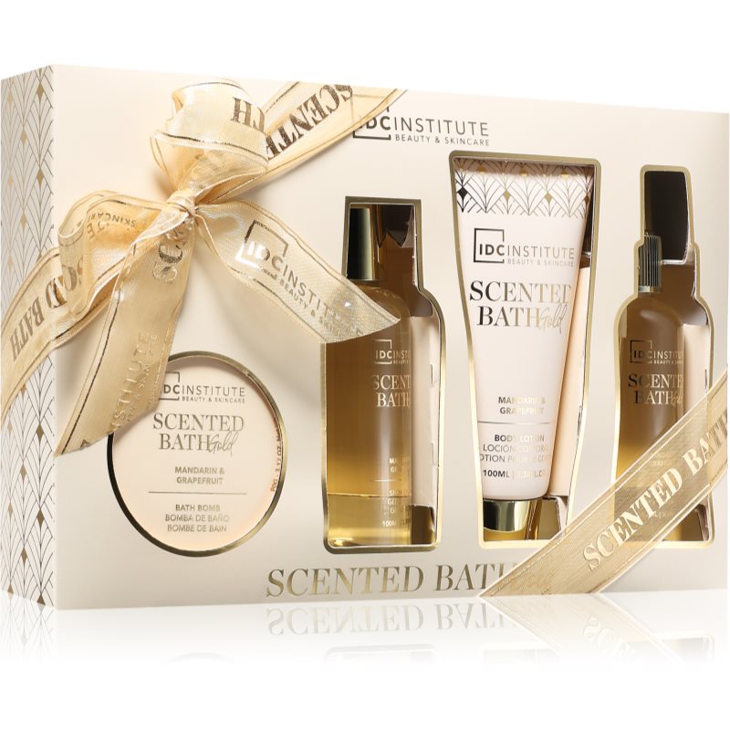 IDC Institute Scented Bath Gold подаръчен комплект за жени