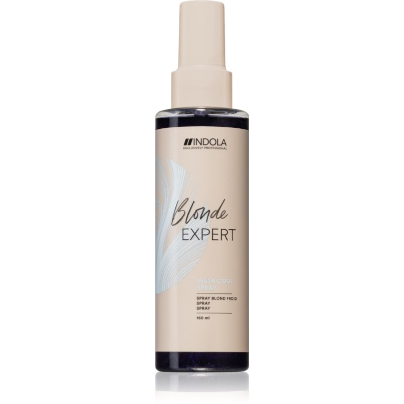 Indola Blond Expert Insta Cool спрей за коса неутрализиращ жълтеникавите оттенъци 150 мл.