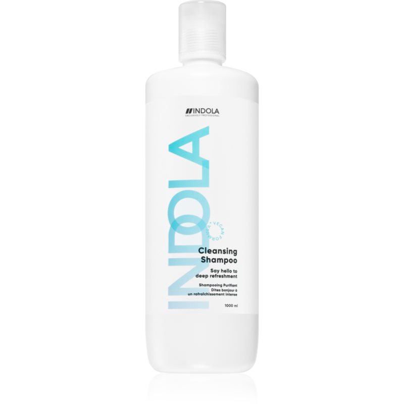 Indola Cleansing Shampoo дълбоко почистващ шампоан 1000 мл.
