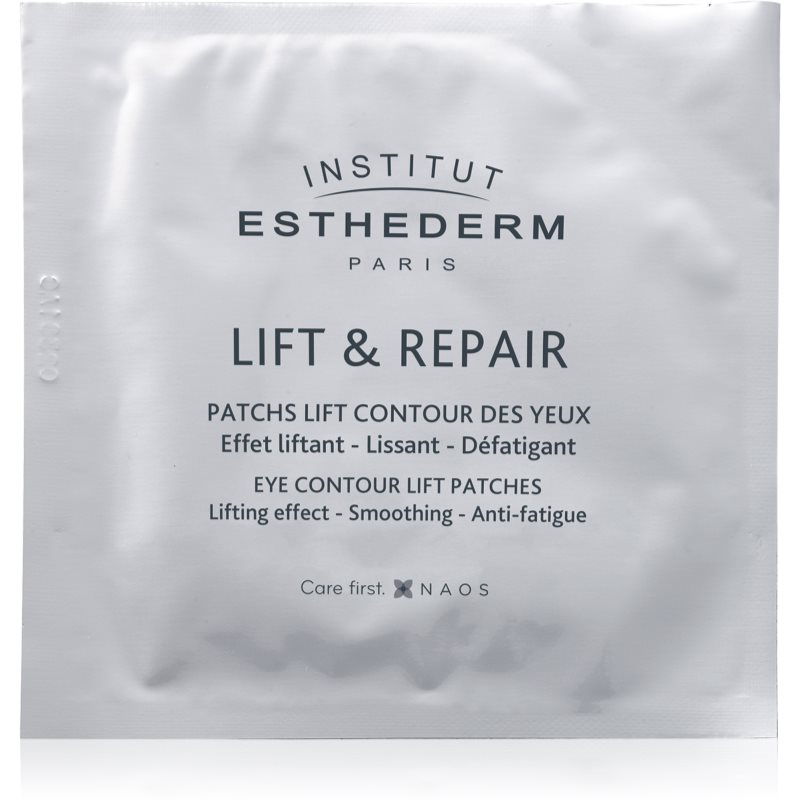 Institut Esthederm Lift & Repair Eye Contour Lift Patches стягаща очна маска под формата на лепенки (Cellular Care) 10 x 2 бр.